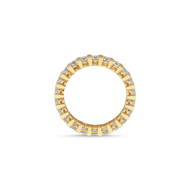 14 Carat Gold Eternity Ring - 2