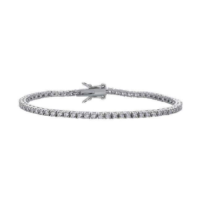 2mm Su Yolu Gümüş Bileklik - 2