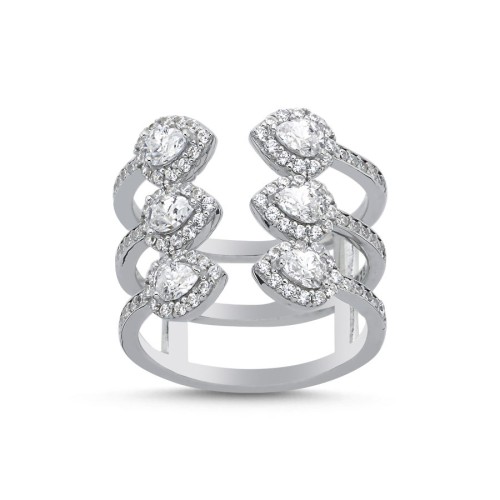 Amour Silver Women's Ring - 1