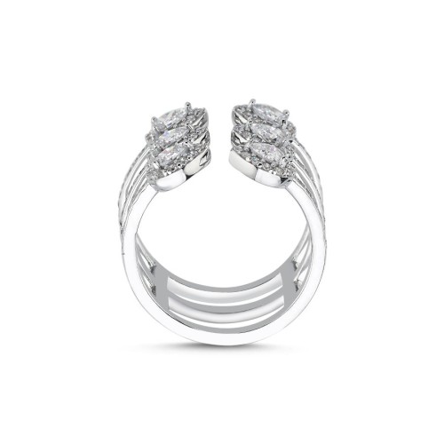 Amour Silver Women's Ring - 2
