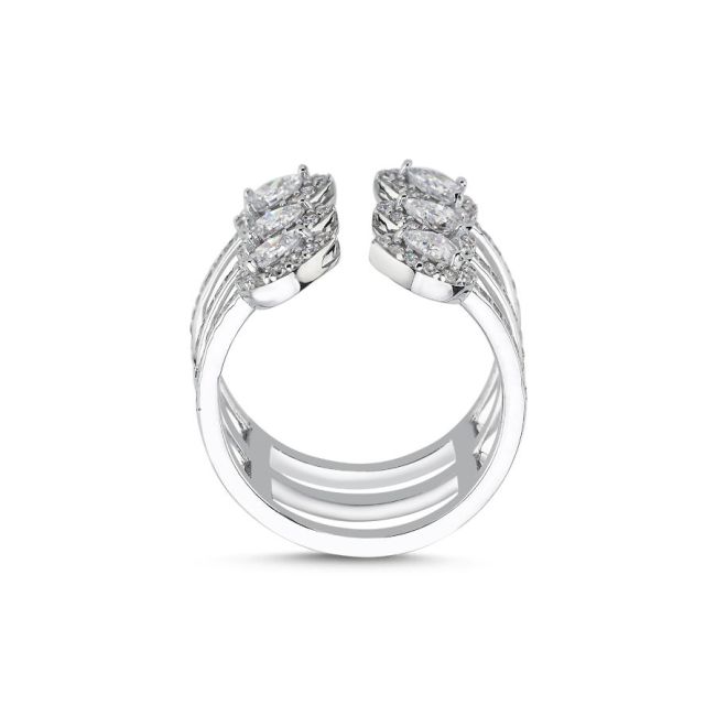 Amour Silver Women's Ring - 2