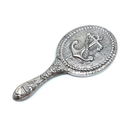 Anchor Silver Hand Mirror No 3 - Thumbnail