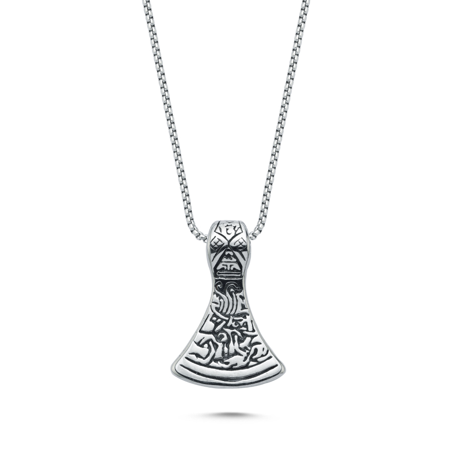 Axe Steel Men's Necklace - CNG Jewels