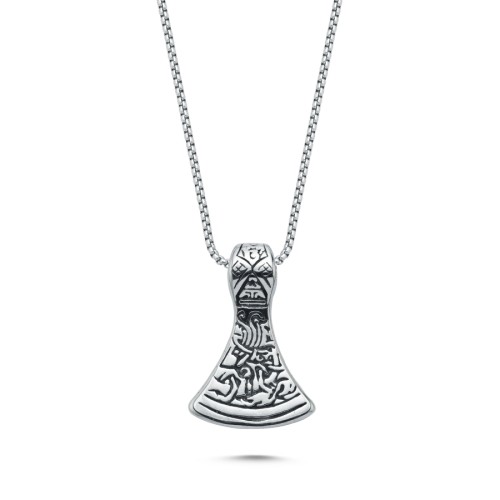Axe Steel Men's Necklace - CNG Jewels