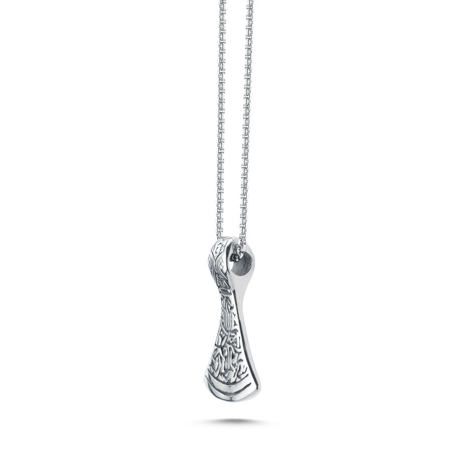 Axe Steel Men's Necklace - CNG Jewels (1)