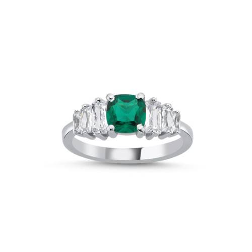 Diana Verde Kadın Gümüş Yüzük - CNG Jewels
