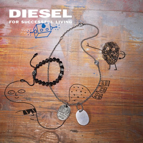 Diesel DJDX1101-040 Erkek Bileklik - Thumbnail