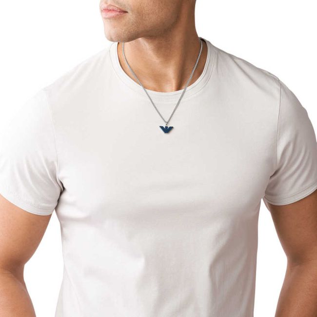 Emporio Armani AJEGS2909-040 Erkek Kolye - 3