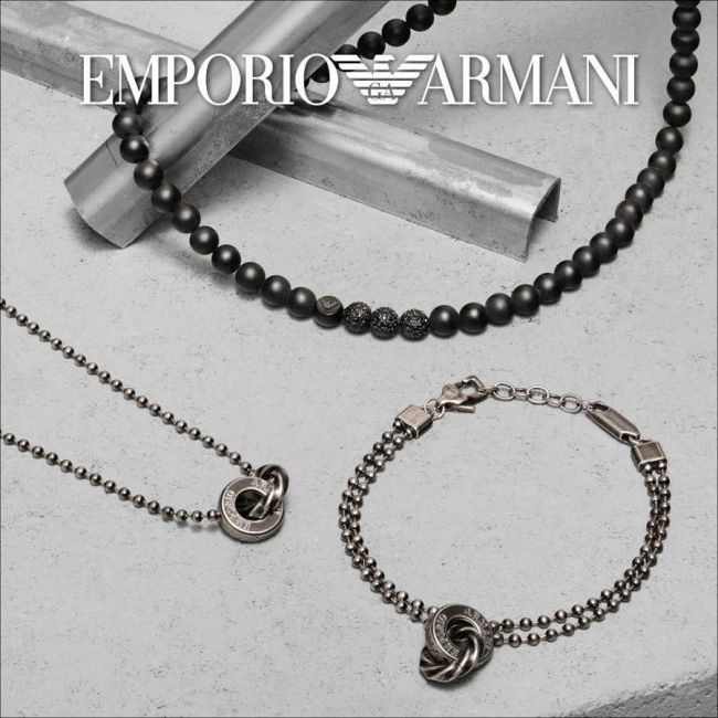 Emporio Armani AJEGS3027-040 Erkek Kolye - 4