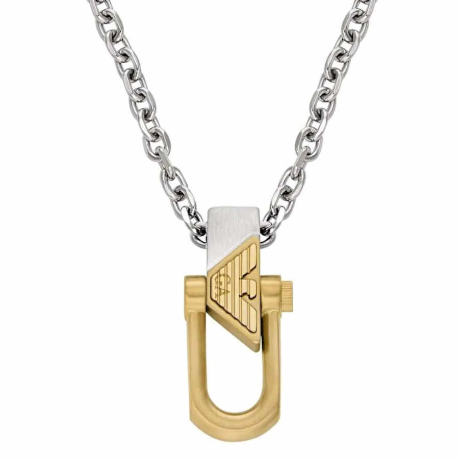 Emporio Armani AJEGS3243-040 Erkek Kolye - EMPORIO ARMANI (1)