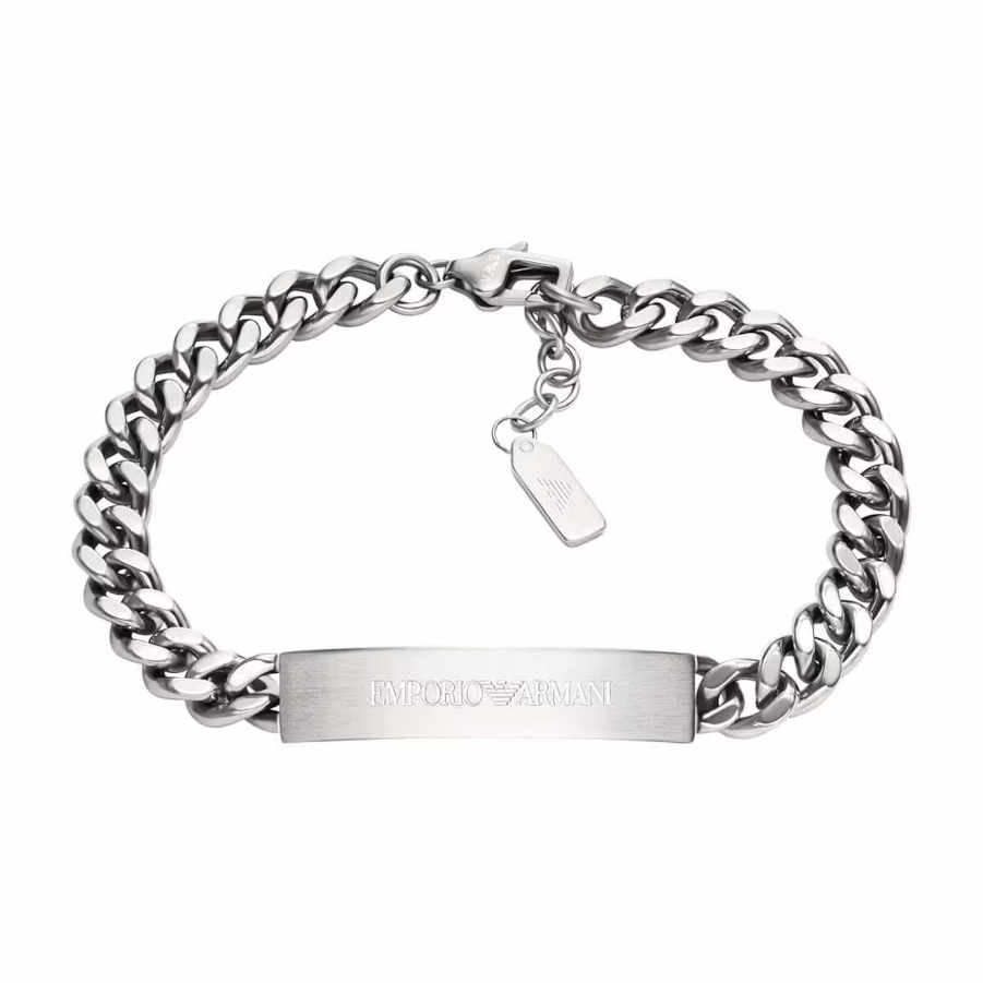 Emporio Armani AJEGS3304-040 Erkek Bileklik - EMPORIO ARMANI