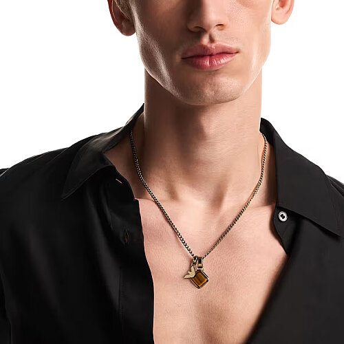 Emporio Armani AJEGS3380-251 Erkek Kolye - EMPORIO ARMANI (1)