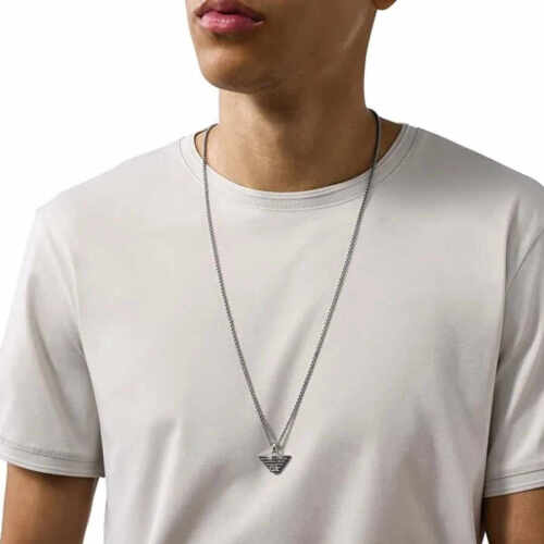 Emporio Armani AJEGS3169-040 Men's Necklace - EMPORIO ARMANI (1)