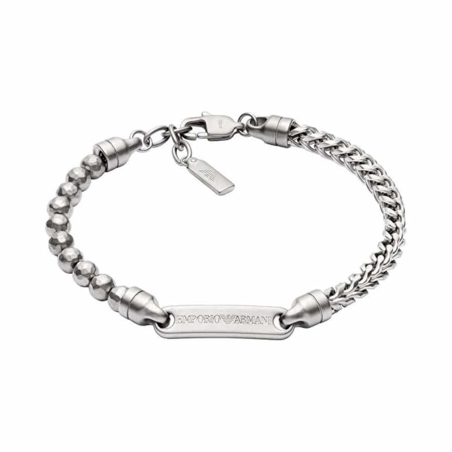 Emporio Armani AJEGS3181-040 Men's Bracelet - EMPORIO ARMANI