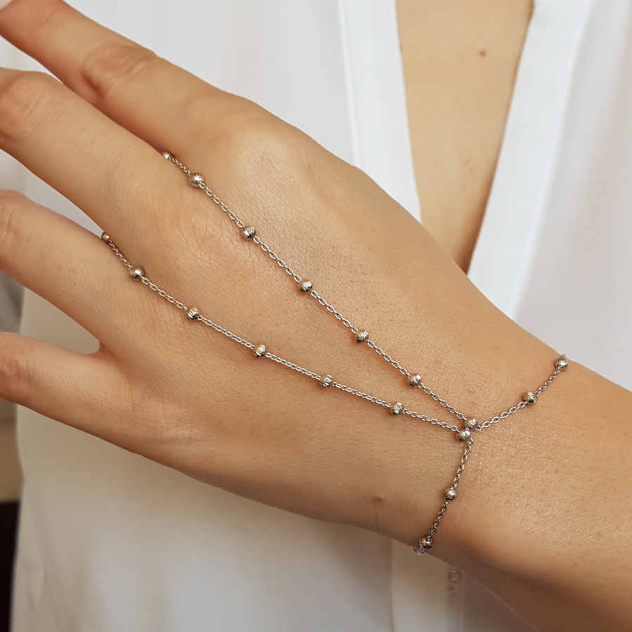 Esfera Zincir Gümüş Şahmeran Bileklik - CNG Jewels