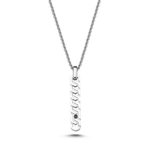 Zipper Steel Men's Necklace - CNG Jewels