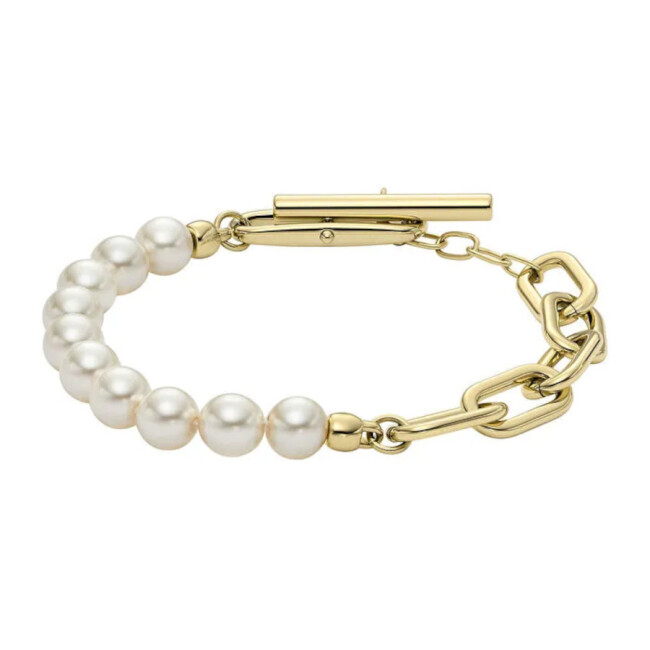 Fossil JF04729-710 Women's Pearl Bracelet - 1