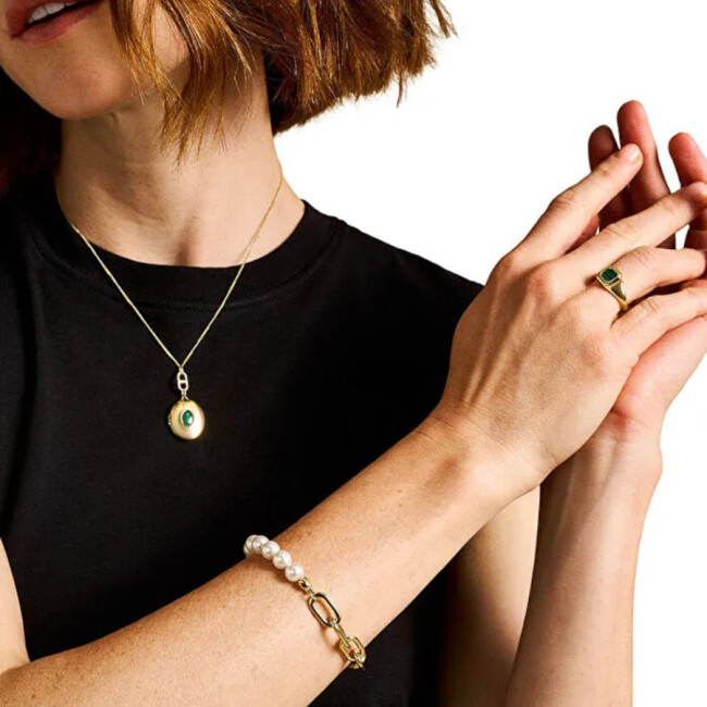 Fossil JF04729-710 Women's Pearl Bracelet - 2