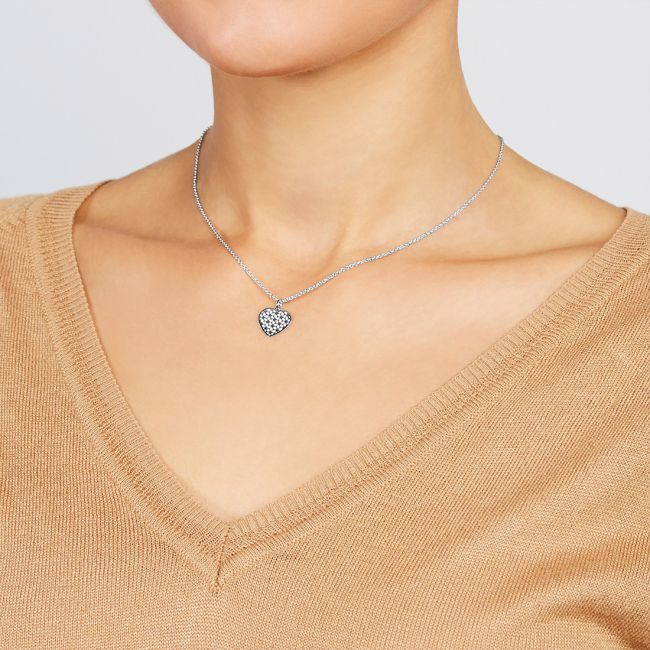 Fossil JFS00492-040 Heart Women's Necklace - 2