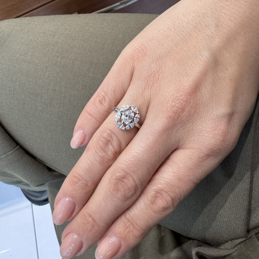 Gardenia Gümüş Yüzük - CNG Jewels (1)