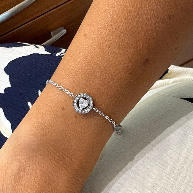 Guess JGUJUBB04668JWRHS Heart Women's Bracelet - 2