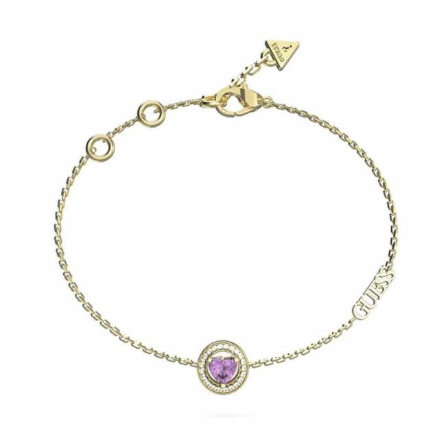 Guess JGUJUBB04668JWYGLAS Heart Women's Bracelet - 1