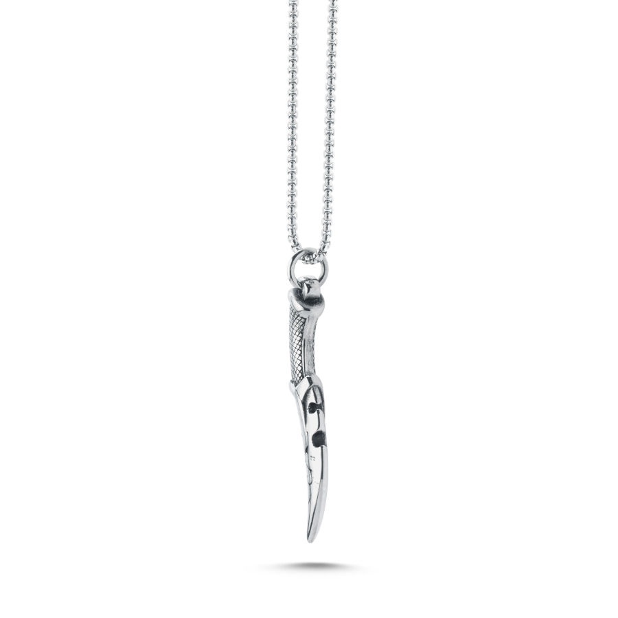 Dagger Steel Men's Necklace - CNG Jewels (1)