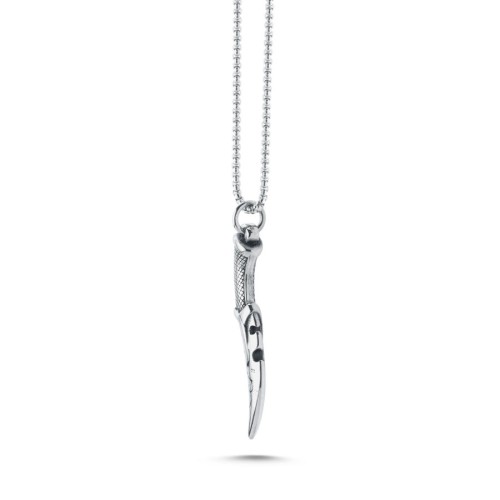 Dagger Steel Men's Necklace - CNG Jewels (1)