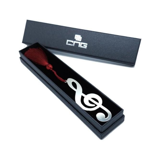 Sol Key Special Handmade Silver Bookmark - 1
