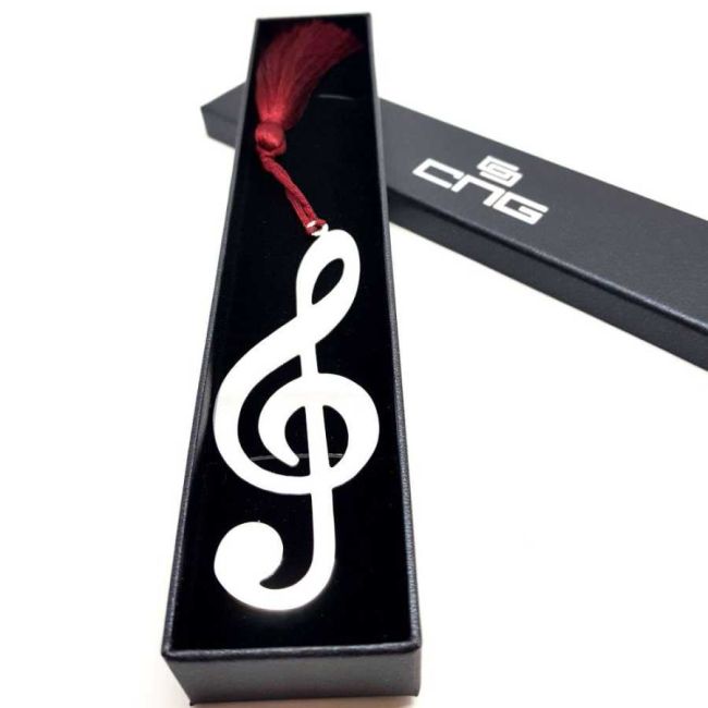 Sol Key Special Handmade Silver Bookmark - 2