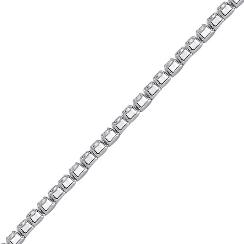 2mm Waterway Women's Silver Necklace - 3