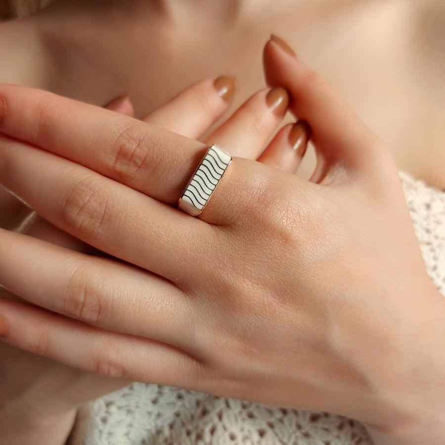 İzabel Silver Women's Ring - CNG Jewels (1)