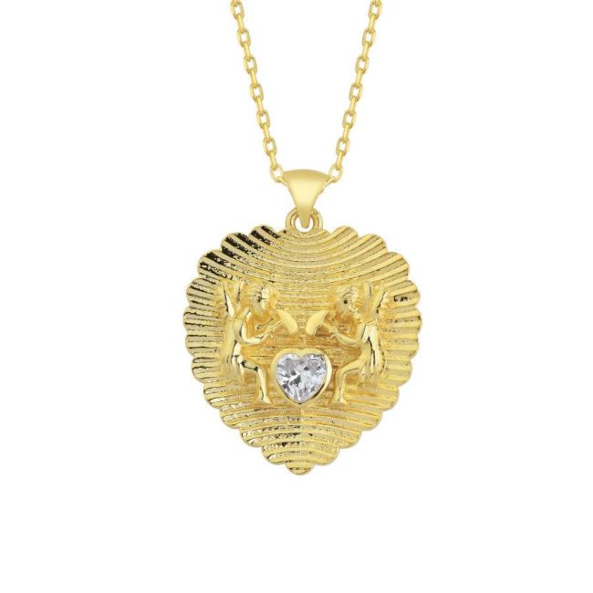 Heart Eros Silver Women's Necklace - 1