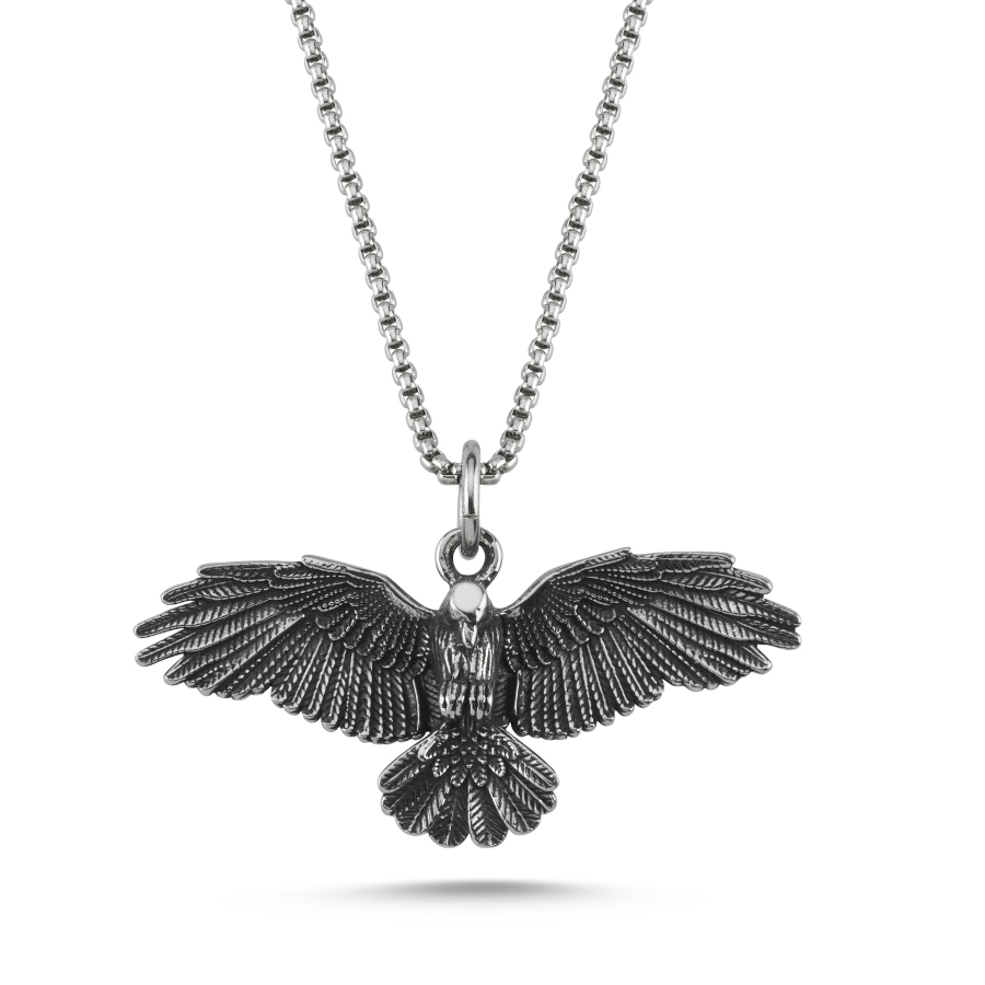 Eagle Steel Men's Necklace - CNG Jewels