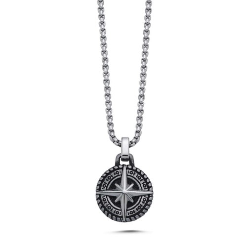 North Star Steel Men's Necklace - 1