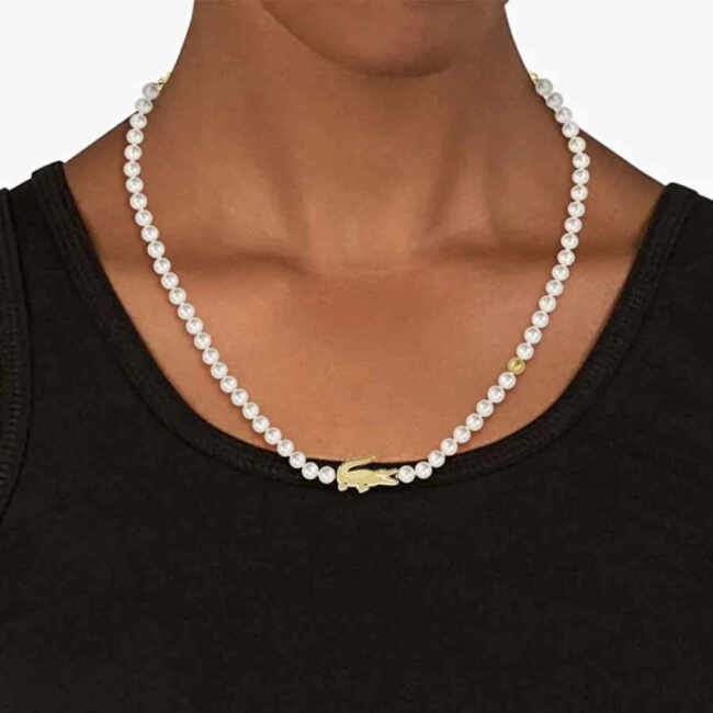 Lacoste LACJ2040429 Women's Pearl Necklace - 4
