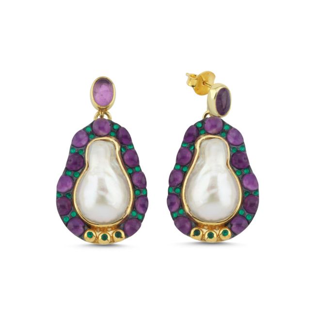 Margarita Design Women's Silver Earrings - 1
