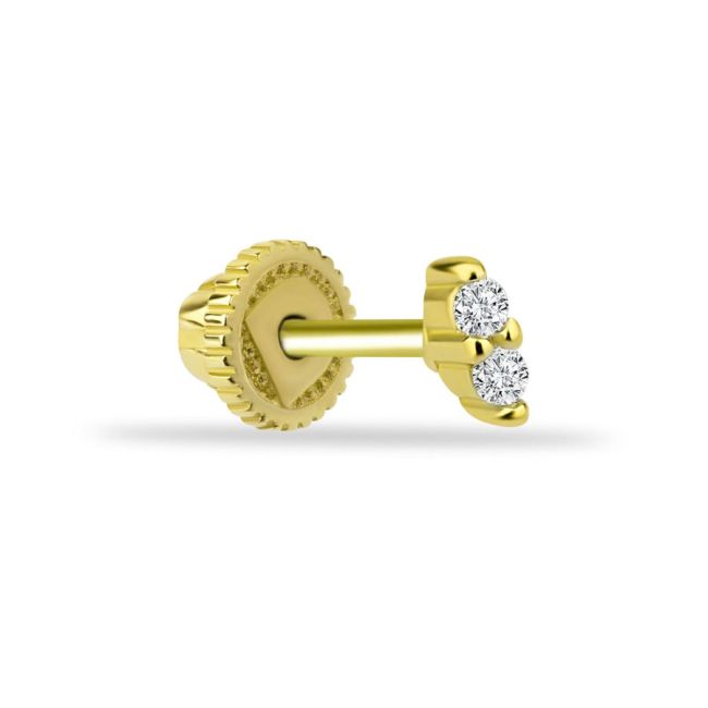 Minimal Due Gold Helix Piercing - 1