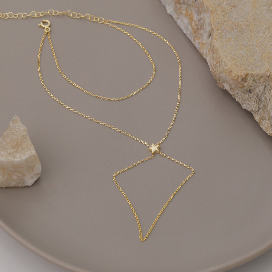 Minimal Star Silver Shahmaran Bracelet - CNG Jewels (1)