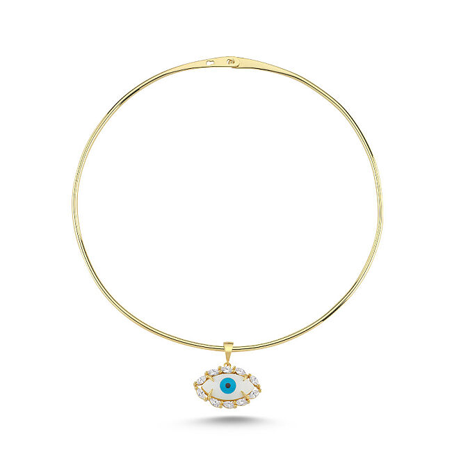Sedef Nazar Boncuğu Charm Tasma - 1