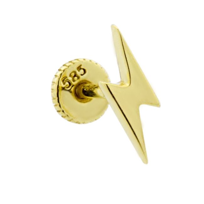 Şimsek Altın Helix Piercing - 1