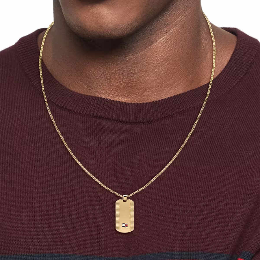 Tommy Hilfiger THJ2790423 Erkek Kolye - TOMMY HILFIGER (1)